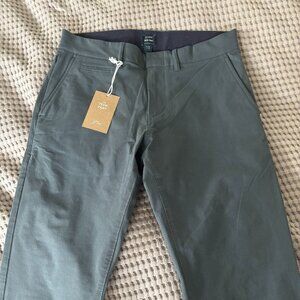 JCREW slim-fit mens 484 tech pant